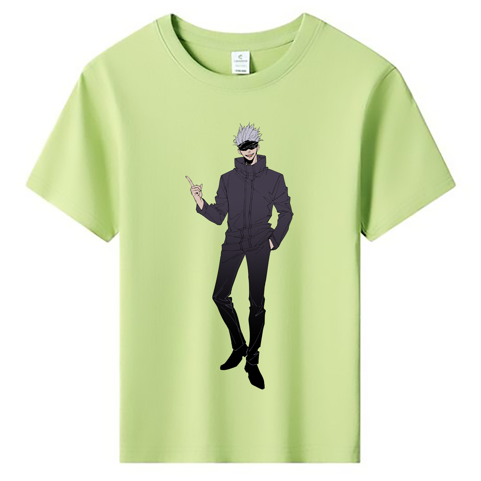 （画像用） 呪術廻戦 Jujutsu Kaisen 綿100％キッズTシャツ（フロントプリント）